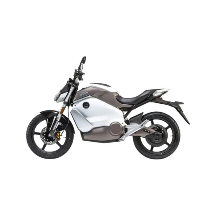 Električni motor Super Soco TS Hunter Electric Motorcycle Platinum White