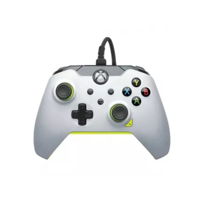 Gamepad PDP Wired Controller White Electric (Yellow) XB1 XBSX PC
