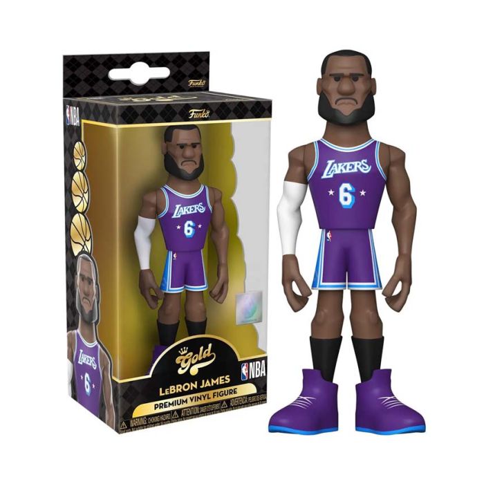 Figura NBA Lakers Gold - Lebron James