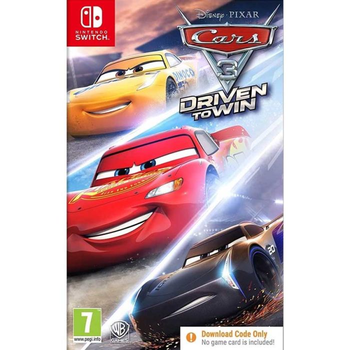 SWITCH Cars 3 - Driven to Win (code in a box)