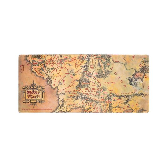 Podloga Lord Of The Rings - Middle Earth Map XL Desk Mat