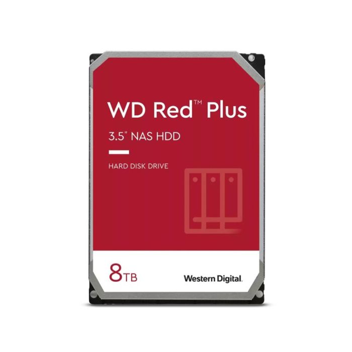 Hard disk Western Digital 8TB 3.5 SATA III 128MB WD80EFZZ Red Plus NAS