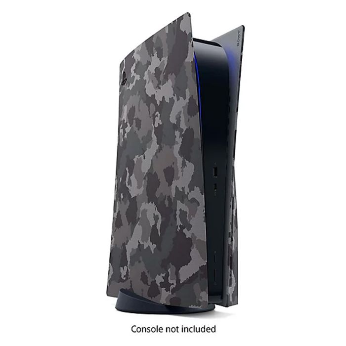 Maska za Playstation 5 konzole Grey Camouflage - PS5 Cover