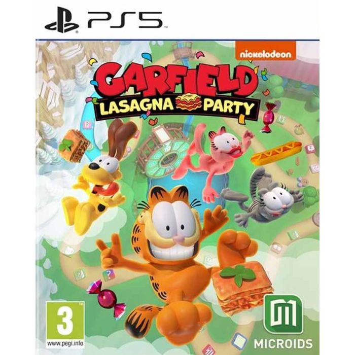 PS5 Garfield Lasagna Party