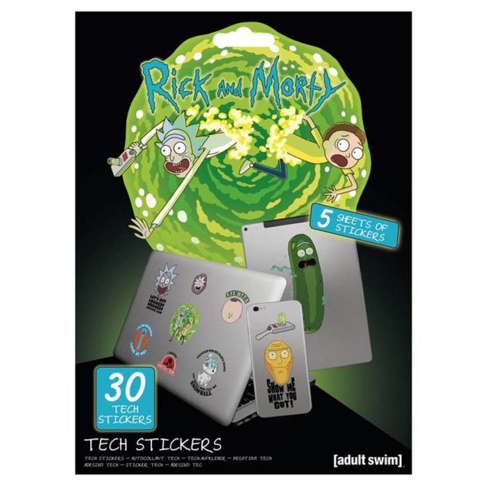 Stikeri Rick and Morty (Adventures) Tech