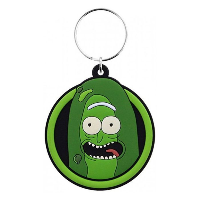 Privezak Rick and Morty - Pickle Rick gumeni