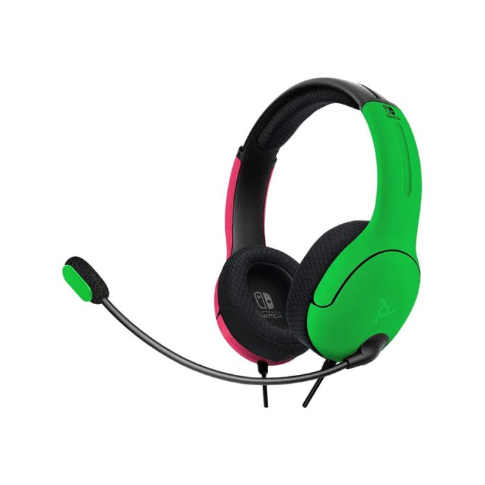 Slušalice PDP Nintendo SWITCH Wired LVL40 Pink/Green