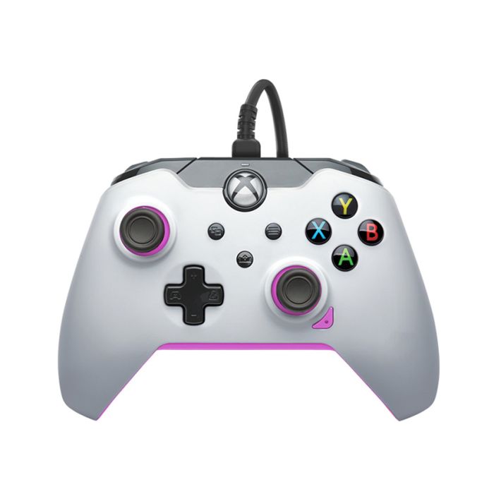 Gamepad PDP Wired Controller White Fuse Pink XB1 XBSX PC