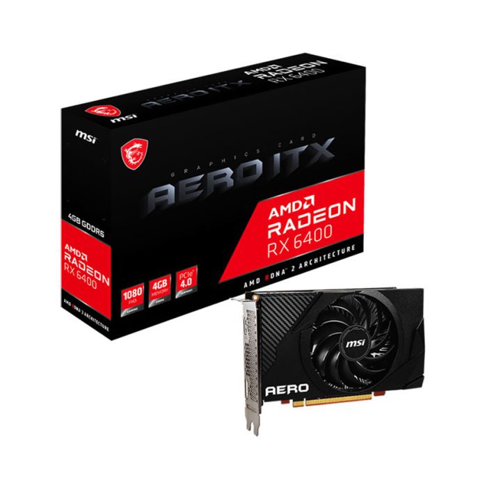 Grafička kartica MSI AMD Radeon RX 6400 4GB AERO ITX 4G