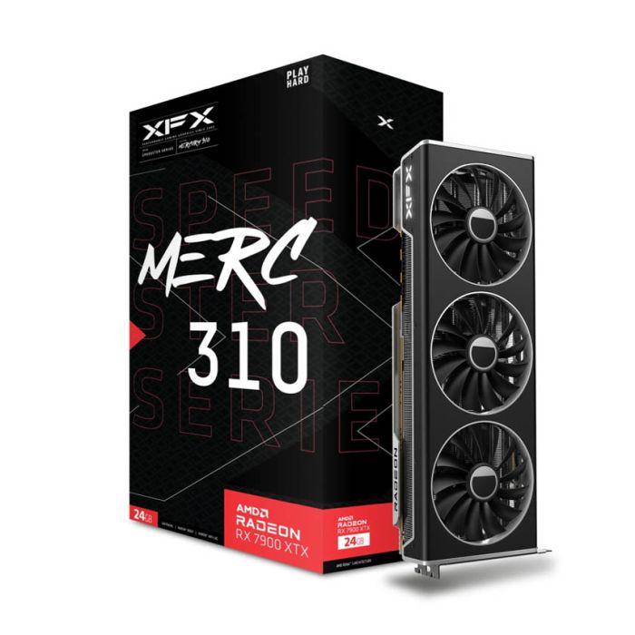 Grafička kartica XFX AMD RX-7900XTX Speedster MERC310 BLACK 24GB GDDR