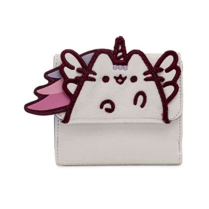 Novčanik Pusheen Unicorn Plush Flap Zip Wallet