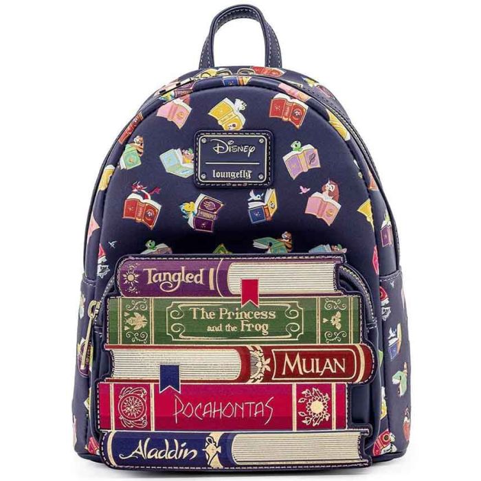 Ranac Disney Princess Books All Over Backpack