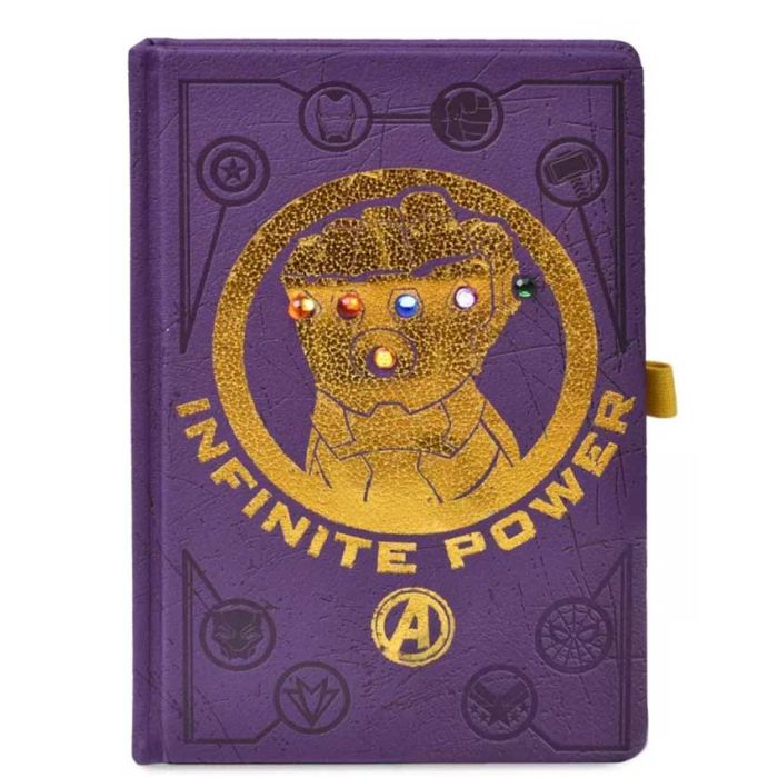 Sveska Avengers Infinity War - Gauntlet Light Up A5 Notebook