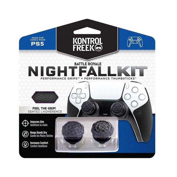 Grip KontrolFreek Nightfall Kit PS5 - Battle Royale - Performance Grips