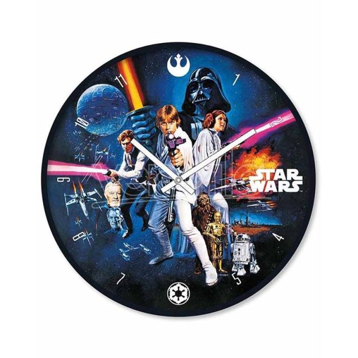 Sat Star Wars (New Hope) Clock
