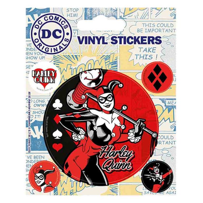Stikeri Harley Quinn (Retro) Stickers