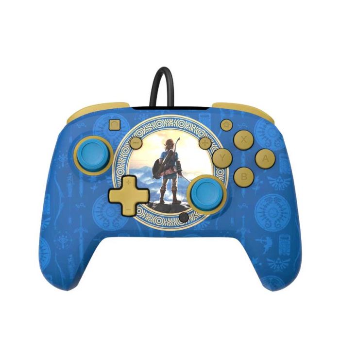 Gamepad PDP Nintendo Switch Wired Controller Rematch - Hyrule Blue