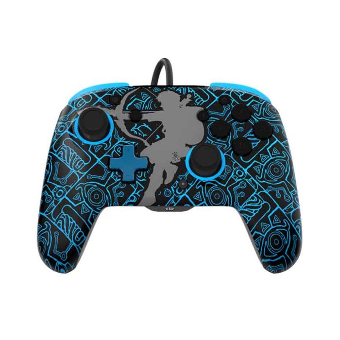 Gamepad PDP Nintendo Switch Wired Controller Rematch - Link Glow In The Dark