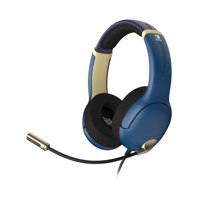 Slušalice PDP Nintendo SWITCH Wired LVL40 Hyrule Blue