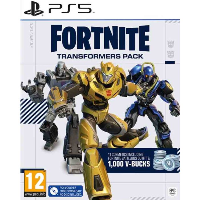 PS5 Fortnite - Transformers Pack - Code in a Box