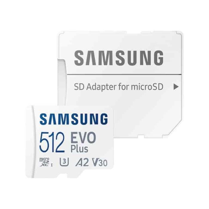 EVO PLUS MicroSD Card 512GB class 10 + Adapter MB-MC512KA