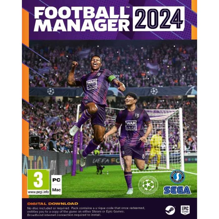 PCG Football Manager 2024 (Code in a Box)