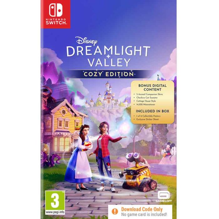 SWITCH Disney Dreamlight Valley - Cozy Edition - Code in a Box