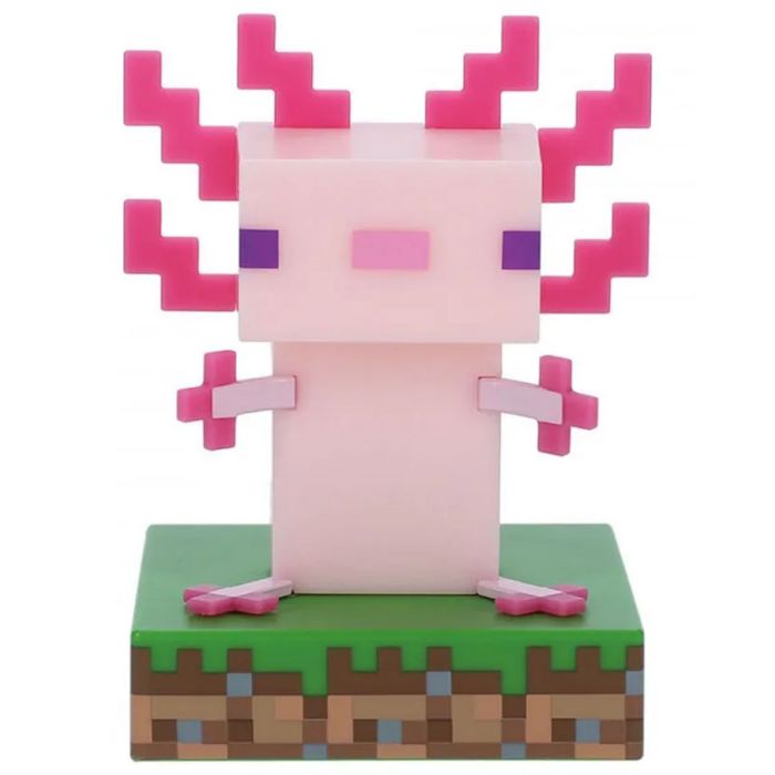 Lampa Paladone Minecraft - Axolotl Icon Light