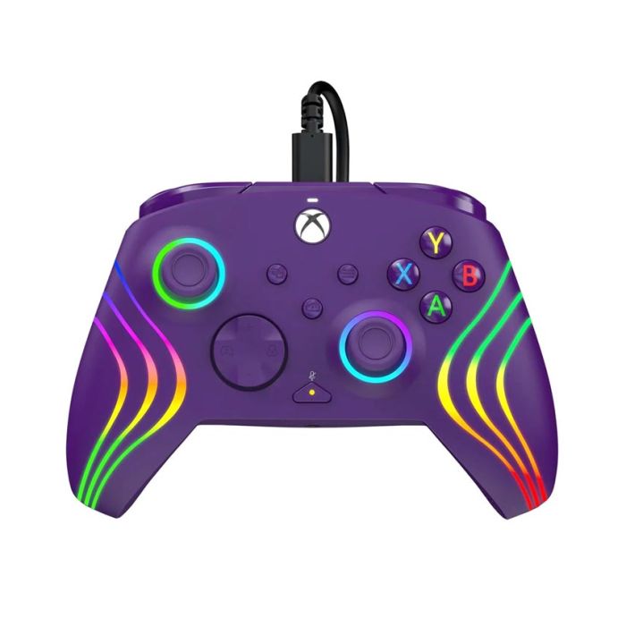 Gamepad PDP Wired Controller Afterglow Wave Purple XBSX