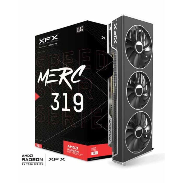 Grafička kartica XFX AMD Radeon RX-7800XT MERC319 BLACK 16GB GDDR6 256bit, 2265