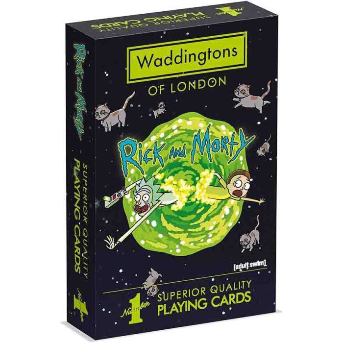 Karte Waddingtons No. 1 - Rick and Morty - Playing Cards