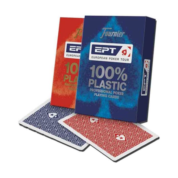 Karte Fournier - EPT - 100% Plastic - Professional Poker Playing Cards