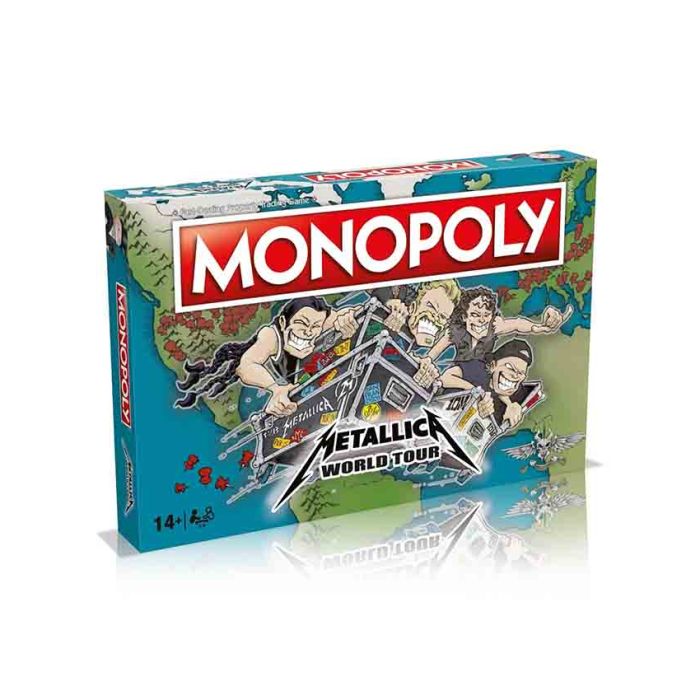 Društvena igra Board Game Monopoly - Metallica World Tour
