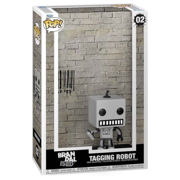 Figura POP! Art Cover: Brandalised - Tagging Robot