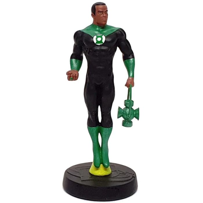 Figura Eaglemoss DC Super Hero Collection - Green Lantern: John Stewart
