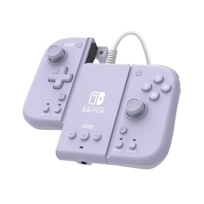 Gamepad Hori Split Pad Compact Attachment Set for Nintendo Switch - Lavender