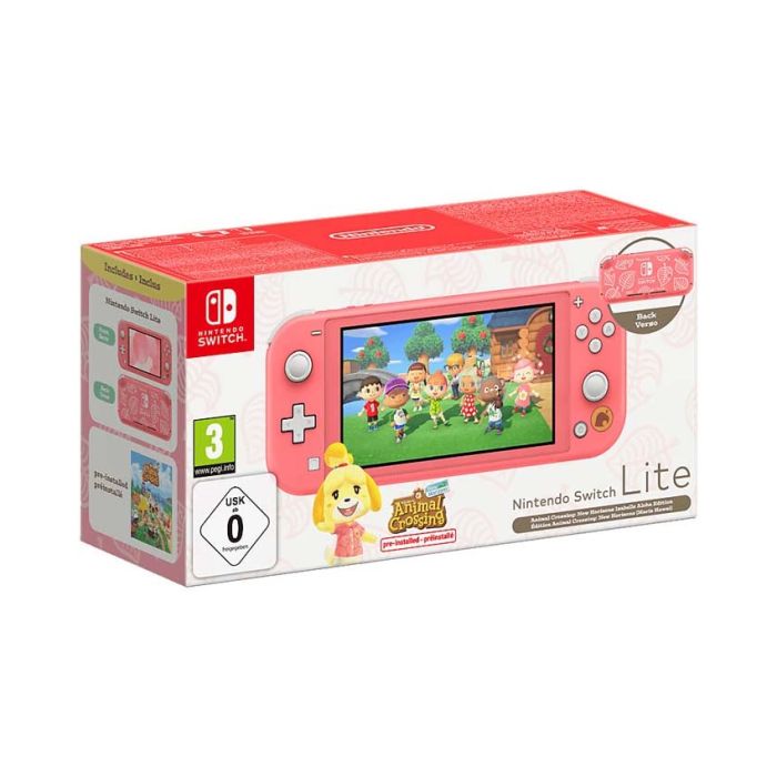 Konzola Nintendo SWITCH Lite Coral - Isabelle's Aloha Edition
