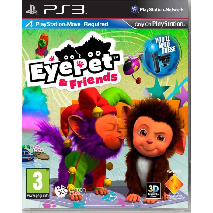 PS3 EyePet and Friends MOVE