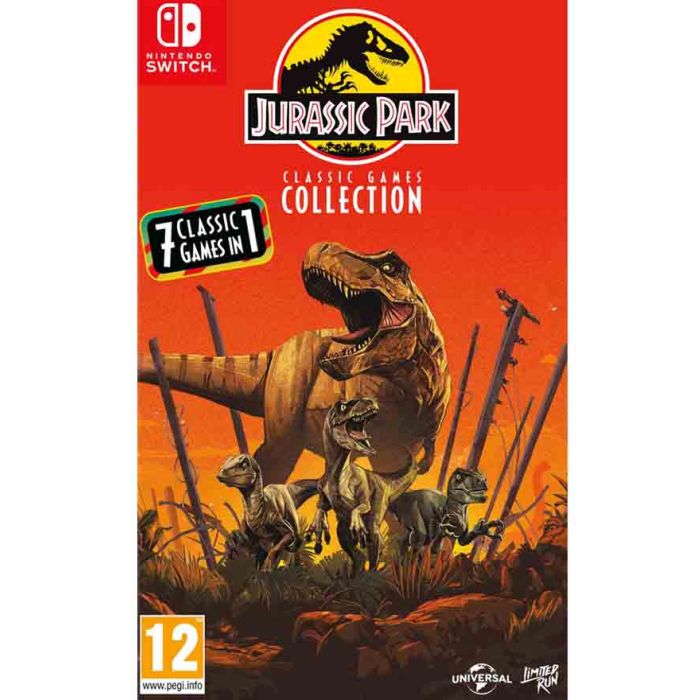 SWITCH Jurassic Park Classic Games Collection