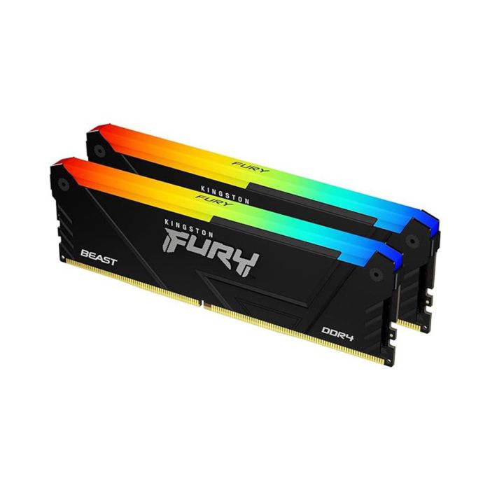 Ram memorija Kingston DIMM DDR4 16GB 3200MHz Fury Beast RGB KF432C16BB2AK2/16