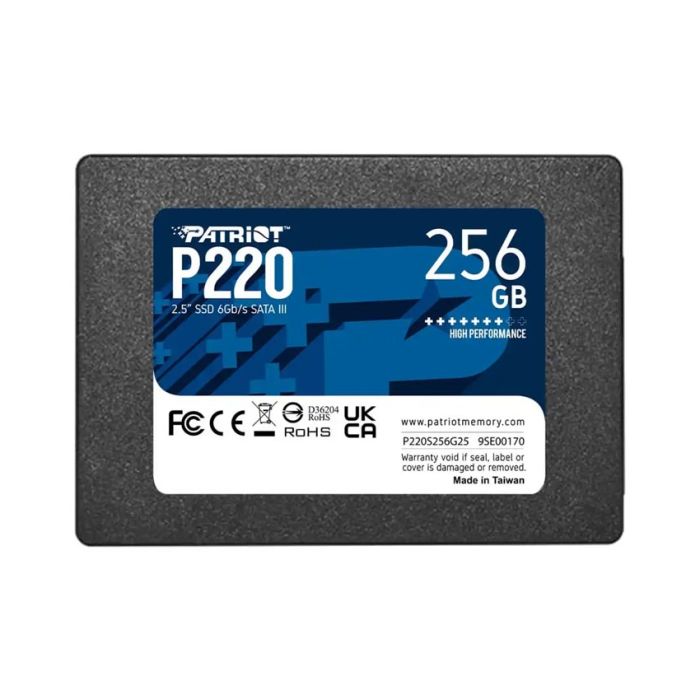 SSD Patriot P220 2.5 SATA3 256GB P220S256G25