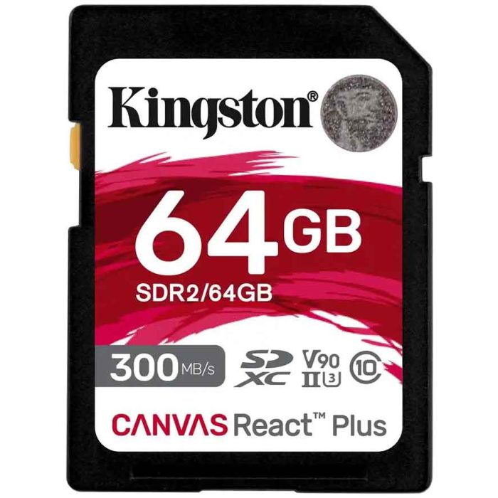 Memorijska kartica Kingston 64GB Canvas React Plus