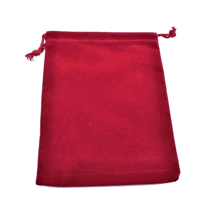 Dice Bag Chessex - Suedecloth L - Red