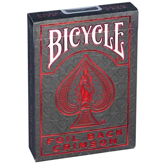 Karte Bicycle Ultimates - Foil Back Crimson - Playing Cards