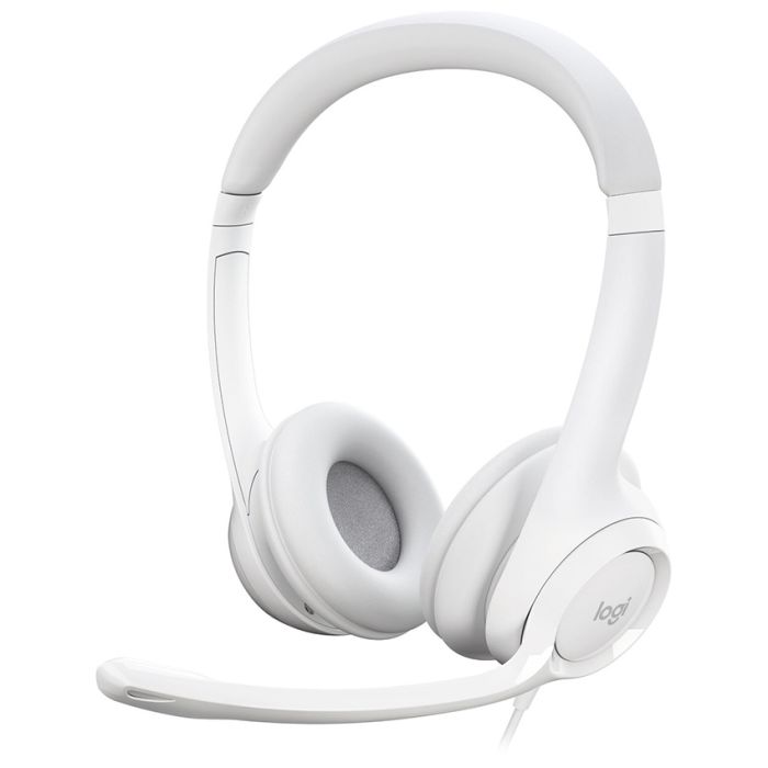 Slušalice Logitech H390 Stereo Headset White