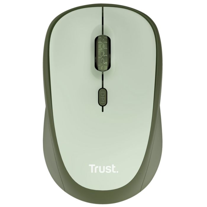 Miš Trust YVI+ Silent Wireless Eco Green