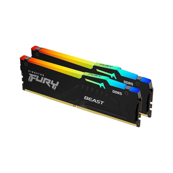 Ram memorija Kingston DDR5 64GB (2x32) Fury Beast RGB KF560C30BBAK2-64