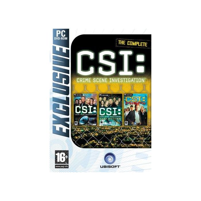PCG CSI Triple Pack (CSI + CSI Dark Motives + CSI Miami)