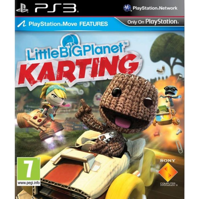 PS3 Little Big Planet Karting MOVE