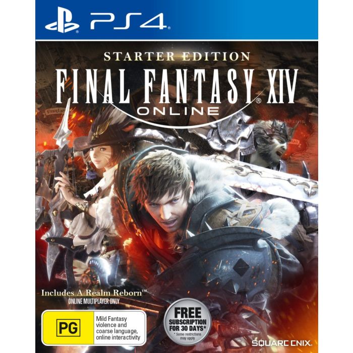 PS4 Final Fantasy XIV Online Starter Pack